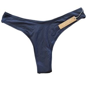 SKIMS Fits Everybody Thong Deep Royal Blue Size 4X